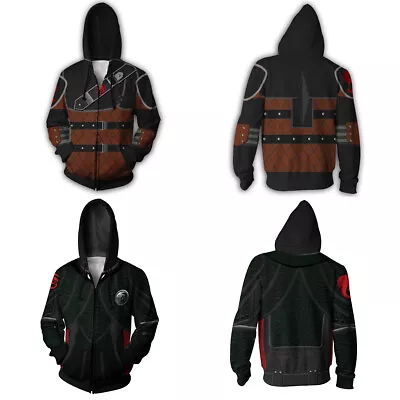 Buy How To Train Your Dragon 3D Hoodies Cosplay Hiccup Sweatshirts Jackets Costumes • 17.40£