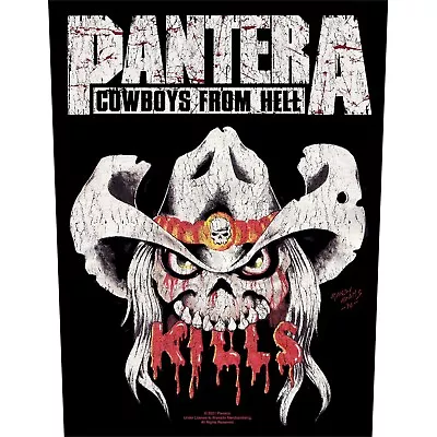 Buy PANTERA BACK PATCH: KILLS / COWBOYS FROM HELL: Album Official Licence Merch Gift • 8.95£