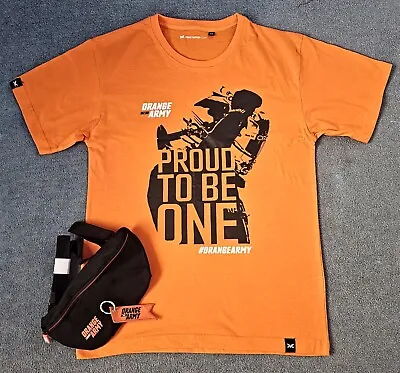 Buy Max Verstappen Orange Army TShirt M OrL. Bumbag & Keyring Official Race Merch • 25£