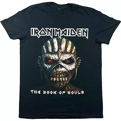 Buy Iron Maiden Book Of Souls T Shirt Small Black Graphic Band T Shirt Metal • 22.50£