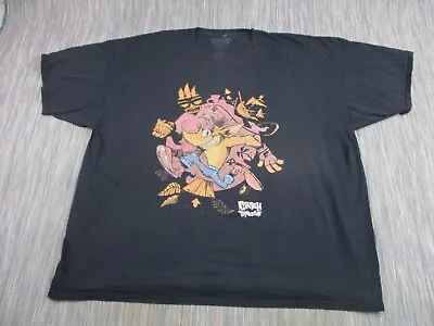 Buy Crash Bandicoot 4 T Shirt Adult Mens 4 Extra Large Black Crew Neck 100% Cotton • 9.50£