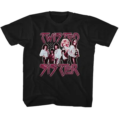Buy Twisted Sister Group Photo Youth T Shirt Heavy Metal Music • 31.98£