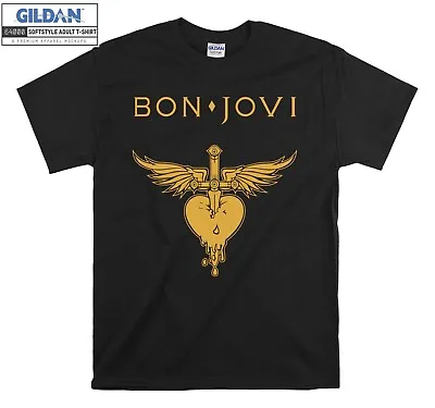 Buy Jon Bon Jovi American Rock Band Tour Men Women Unisex Tshirt 72 • 12.95£