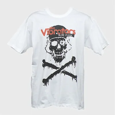 Buy The Vibrators Hardcore Punk Rock Short Sleeve White Unisex T-shirt S-3XL • 14.99£