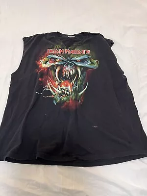 Buy Iron Maiden Tour T-Shirt 2010 The Final Frontier Double Sided Oversized 2xl 347 • 31.70£
