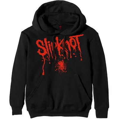 Buy Slipknot Splatter Black Pullover Hoodie - OFFICIAL • 30.09£