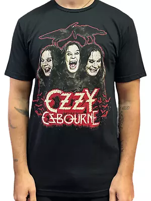Buy Ozzy Osbourne Crows & Bars Official Unisex T-Shirt Various Size: NEW • 15.99£