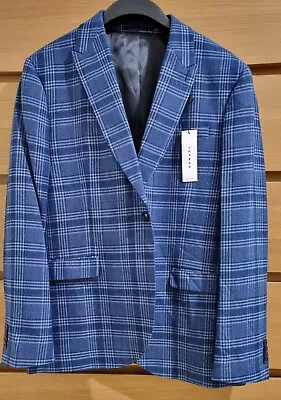 Buy Men's Skinny Checked Jacket By TOPMAM.  Size 42 R. New With Tags.  RRP £90 • 15.49£