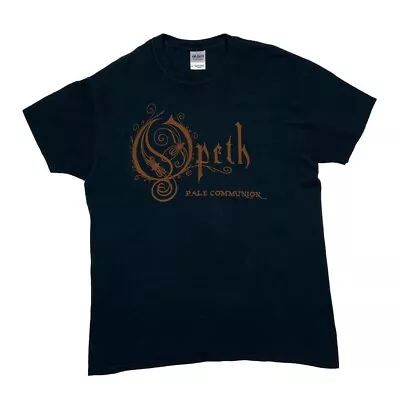 Buy OPETH “Pale Communion” Progressive Death Heavy Metal Band T-Shirt Medium Black • 17£