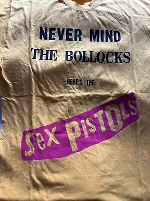 Buy Collectable Sex Pistols Crew  Tee Shirts From The 2007 Uk Tour. Working Crew! • 20£