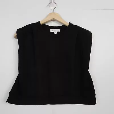 Buy Witchery Womens Top Size M Black Sleeveless Shirt • 12.47£