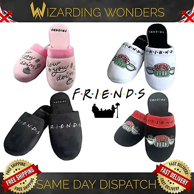 Buy Friends TV Show Slippers Central Perk How You Doin Size UK 5-7 Official Gift • 13.85£