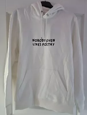 Buy Doomsday Press 'Noone Even Likes Poetry' Hoodie- Size M • 29.99£