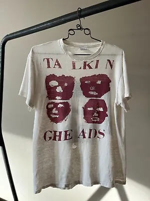 Buy VINTAGE VERY RARE! 1980s 1980 TALKING HEADS  REMAIN IN LIGHT  T SHIRT Post Punk • 787.56£