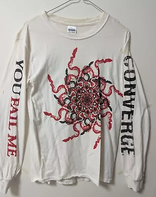 Buy CONVERGE -  YOU FAIL ME  LONG SLEEVED T SHIRT Size Small • 11.38£