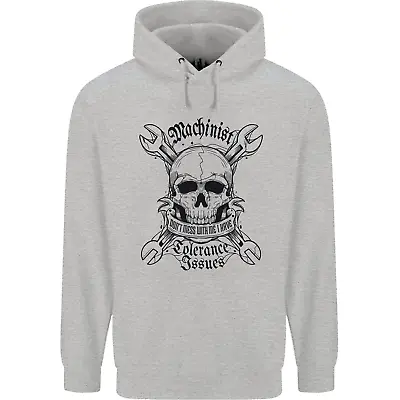 Buy Machinist I Have Tolerance Issues Mens 80% Cotton Hoodie • 19.99£