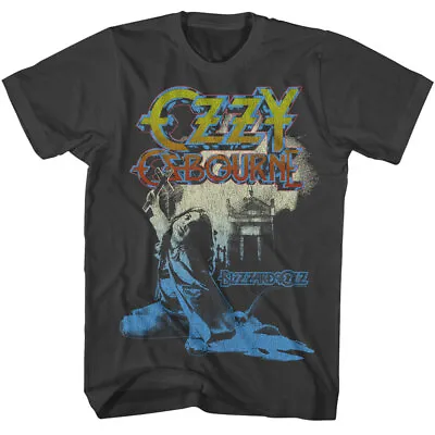 Buy Ozzy Osbourne Horned Skull Blizzard Of Ozz Men's T Shirt Metal Band Merch • 43.40£