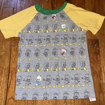 Buy Disney Duck Tales Boy’s Tee Shirt Top Size M 7/8 • 3.93£