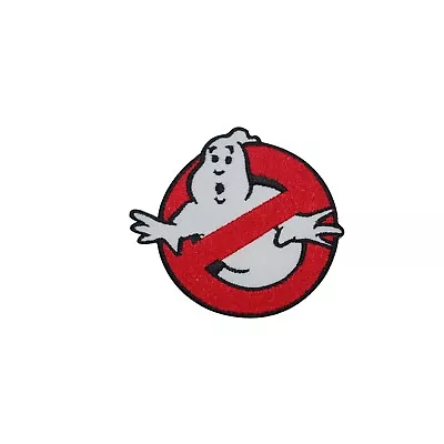 Buy GHOSTBUSTER Movie Ghost Logo Iron On Sew On Embroidered Patch For Clothes • 2.49£
