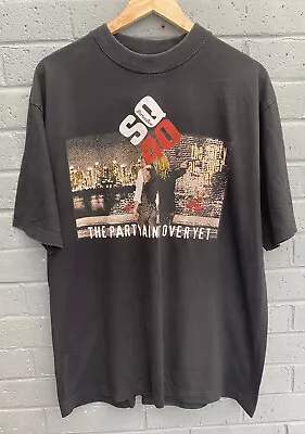 Buy Status Quo Tshirt 40 Years Party Ain’t Over Yet Tour Size XL Black 2005 Rock • 14.98£