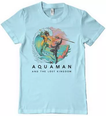 Buy Aquaman T-Shirt And The Lost Kingdom T-Shirt WB-1-AQLK004-DTF872 • 29.23£