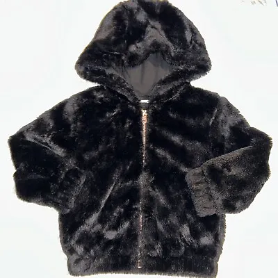 Buy Girls Jacket Girls Fleece Black Jacket Cosy Warm Age 3-4 Years • 4£