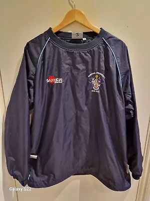 Buy Vintage Samurai Rugby Gear Pullover Windbreaker Jacket Size L • 15£