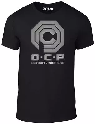 Buy OCP Men's T-Shirt - GIFT SCI-FI MOVIE FILM 80'S SCIENCE POLICE PRESENT ROBOT • 12.99£