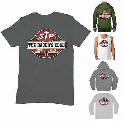 Buy STP The Racers Edge T Shirt - Racing Speedway Motorcycle Biker Motor Oil • 25.95£