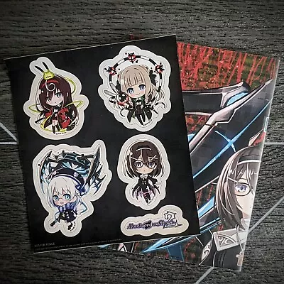 Buy ✨ Death End ReQuest Merch Stickers & Art Poster Anime Manga Waifu PS4 Switch UK • 5£