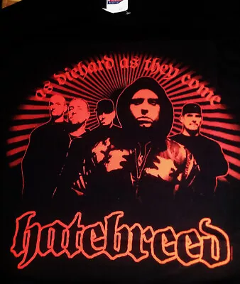 Buy Hatebreed Die Hard Small Tshirt  Rock Metal Thrash Death Punk • 12£