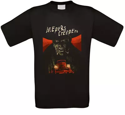 Buy Jeepers Creepers Horror Cult Movie T-Shirt • 12.42£