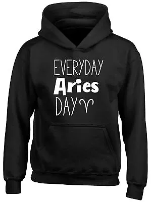 Buy Everyday Aries Day Childrens Kids Hooded Top Hoodie Boys Girls • 13.99£