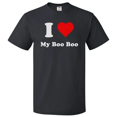 Buy I Love My Boo Boo T Shirt I Heart My Boo Boo Tee • 18.85£
