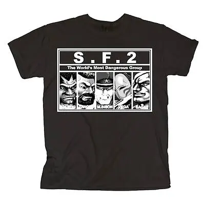 Buy Street Fighter 2 Capcom Game Graphic Licensed T-Shirt Classic Retro Merchandise • 10.99£