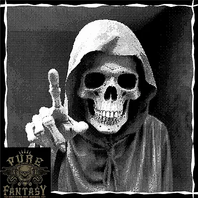 Buy Grim Reaper Skull Mens T-Shirt 100% Cotton • 10.99£