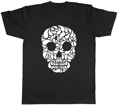 Buy Skull Head Gothic Unisex Mens Womens Ladies T-Shirt Tee • 10.95£