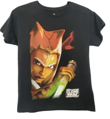 Buy Disney Parks Star Wars The Clone Wars Ahsoka Tano Youth T Shirt Size M NWT • 21.49£