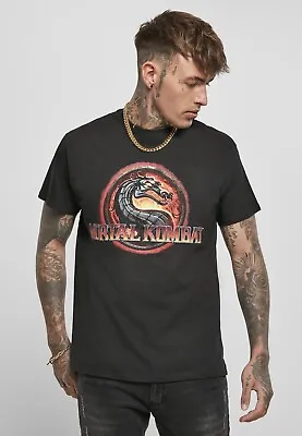 Buy Merchcode T-Shirt Mortal Kombat Logo Tee Black • 19.89£