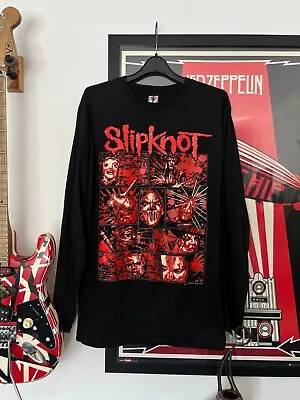 Buy SLIPKNOT Long Sleeve Size L Rare Design • 36£