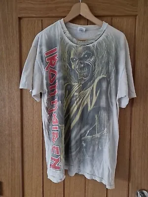 Buy Mens Vintage Iron Maiden T Shirt L • 30£