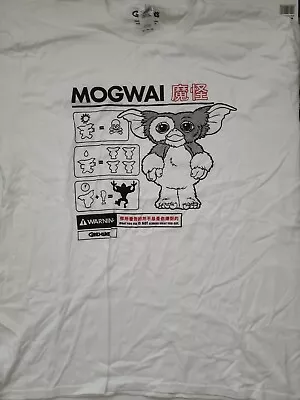 Buy Gremlins Mogwai Safety Instructions T-shirt T Shirt Men Unisex White 2XL • 8£