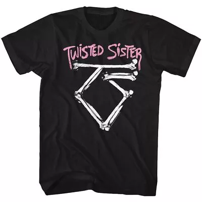 Buy Twisted Sister - Bone Logo - Short Sleeve - Adult - T-Shirt • 32.82£