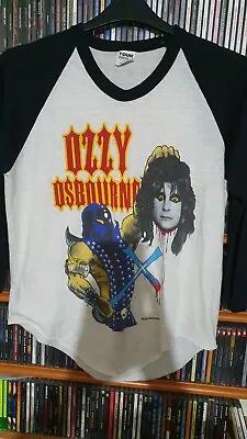 Buy Ozzy Osbourne Vintage Tour T-shirt - Size Men's L. 1982-83. • 499£