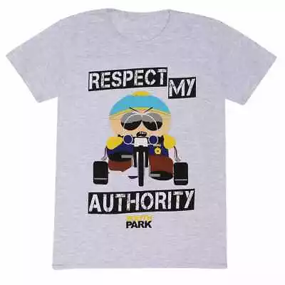 Buy South Park - Respect My Authority Unisex Heather Grey T-Shirt Large  - K777z • 15.57£