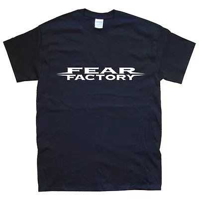Buy FEAR FACTORY T-SHIRT Sizes S M L XL XXL Colours Black, White   • 15.59£