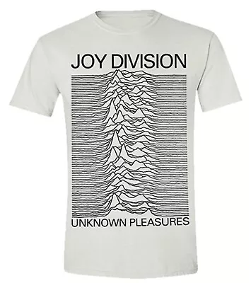 Buy Joy Division - Unknown Pleasures (White) (NEW MENS T-SHIRT ) • 17.20£