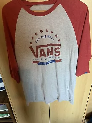 Buy VANS Raglan Shirt In Large • 11£