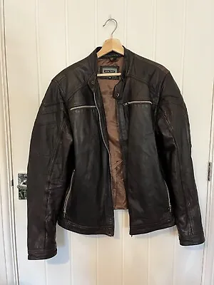 Buy Men's Aviatrix Leather Jacket 2XL - Dark Brown • 79.99£