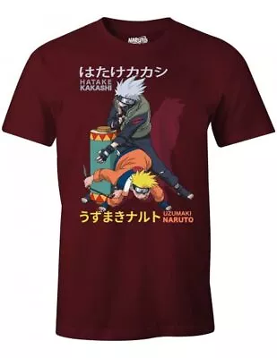 Buy Cotton Division Naruto Hatake Kakashi Burgundy T-Shirt XL Burgundy • 21.09£